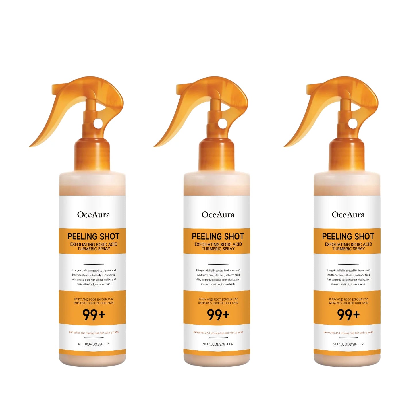 A&S GlowPeel™ – Kojic Acid & Turmeric Renewal Spray