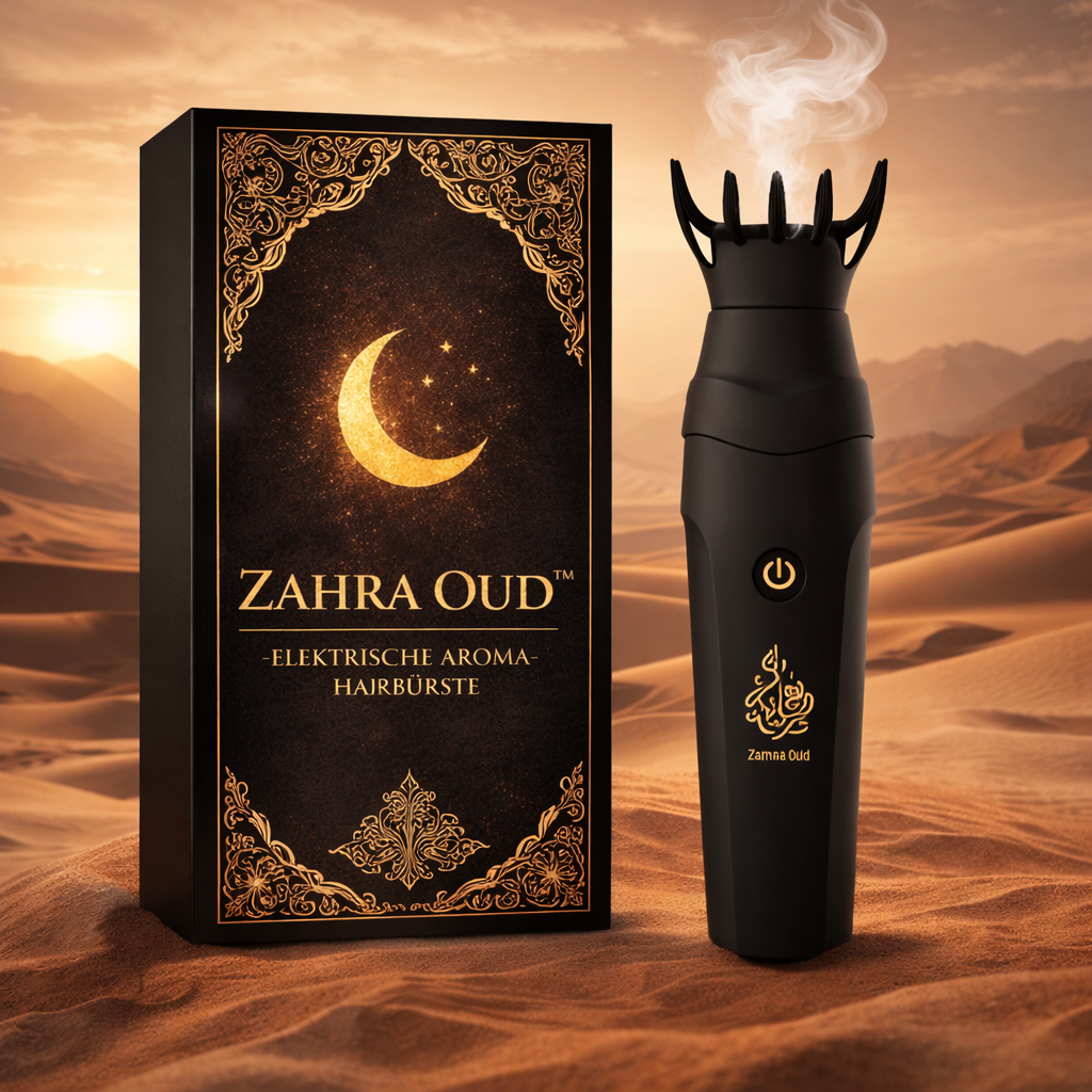 ZAHRA OUD™ , 2 in 1 Bürste & Aromadiffusor
