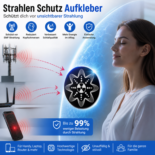 VitaShield EMF – Dein unsichtbarer Schutz im digitalen Alltag
