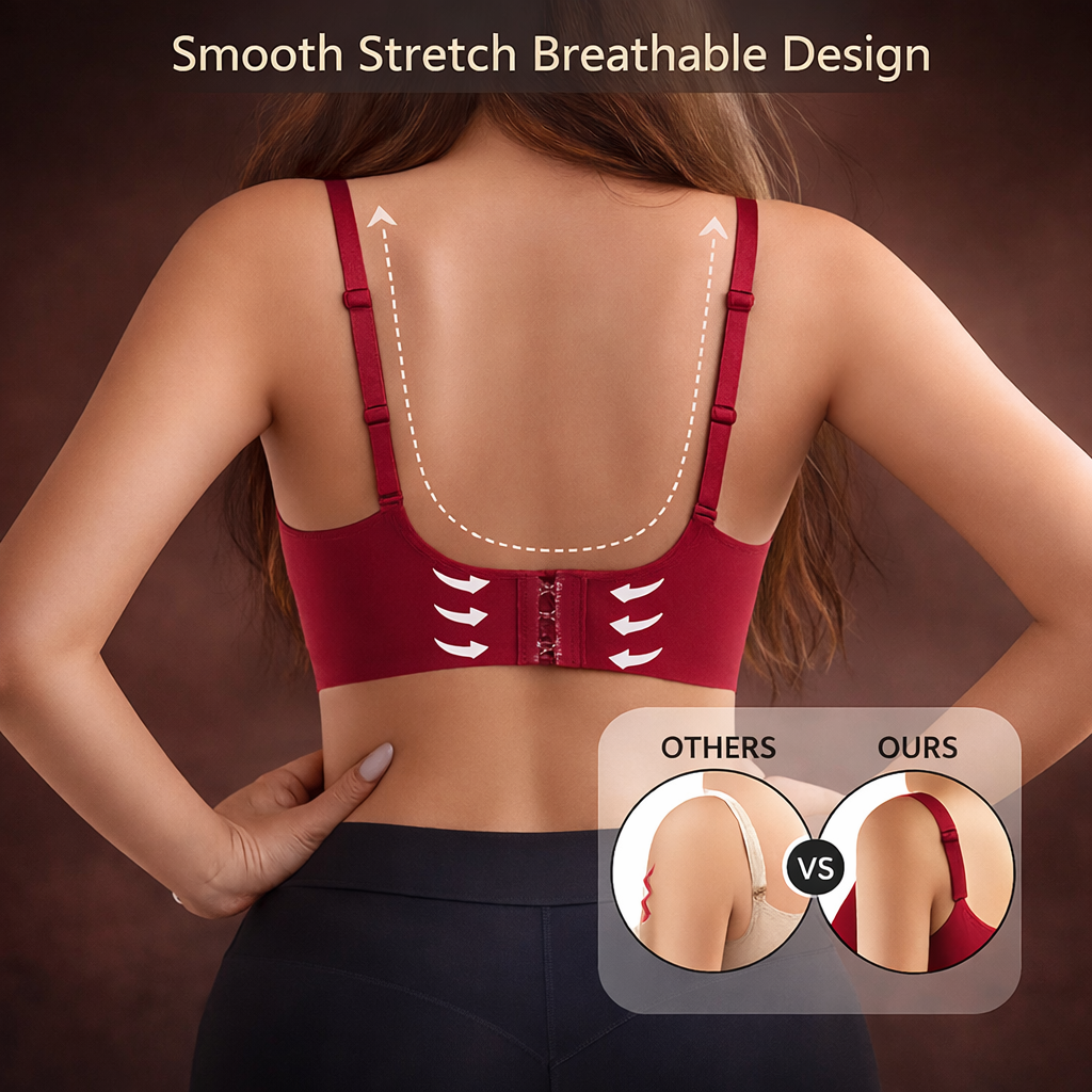 Liftella™ – Seamless Comfort Push Up Bra