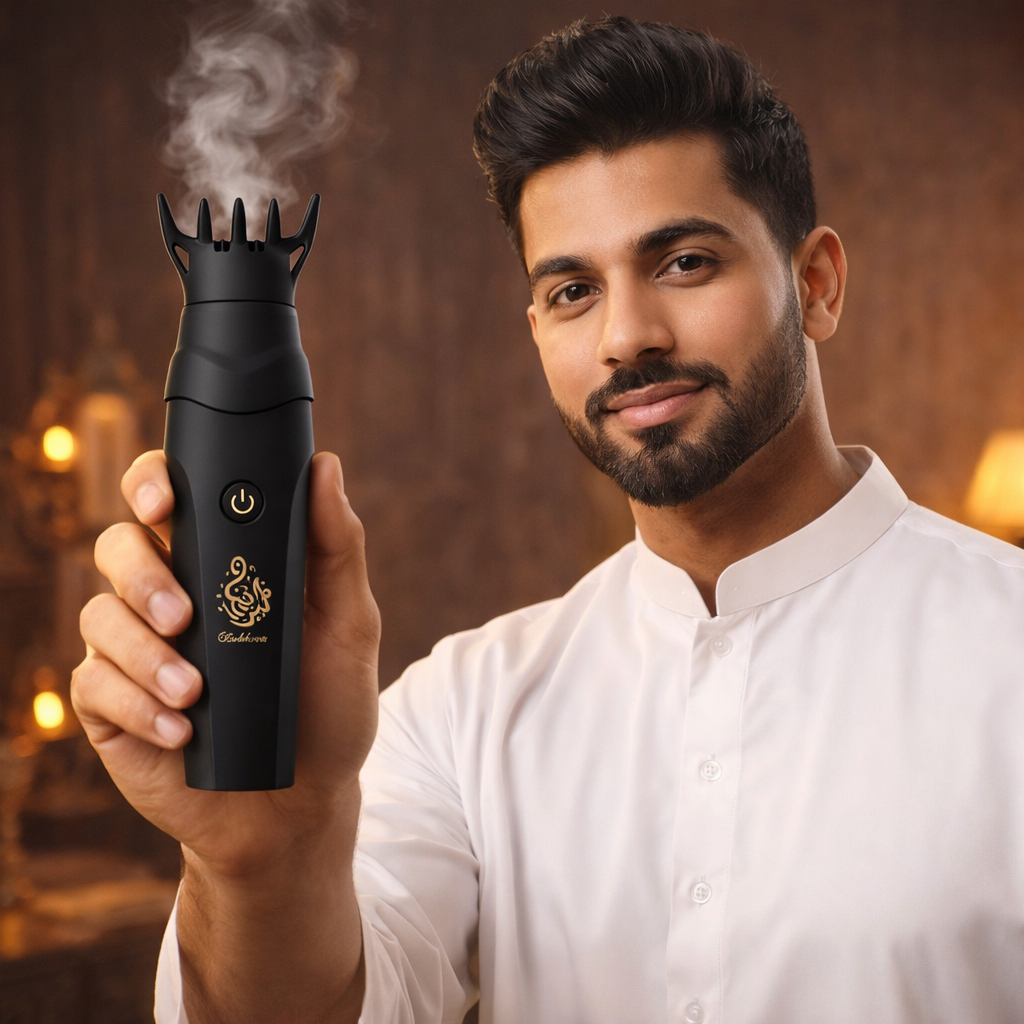 ZAHRA OUD™ , 2 in 1 Bürste & Aromadiffusor