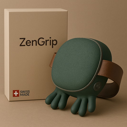 ZenGrip™ , Tragbares Nacken & Schultermassagegerät für sofortige Entspannung