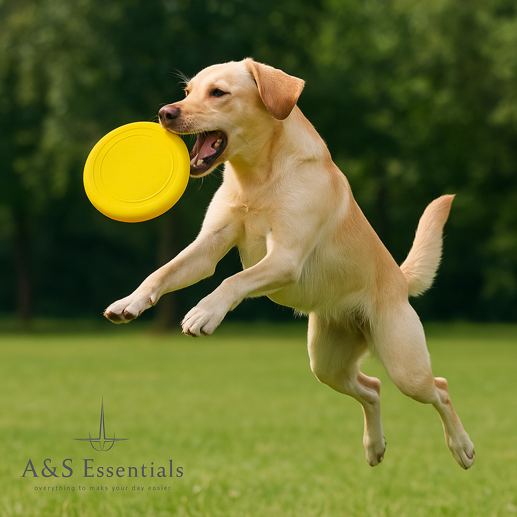 A&S Essentials Hundefrisbee – Robust, Leicht & Sicher für Zähne