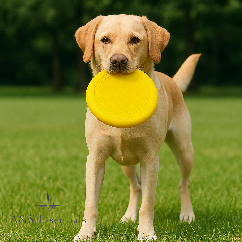 A&S Essentials Hundefrisbee – Robust, Leicht & Sicher für Zähne