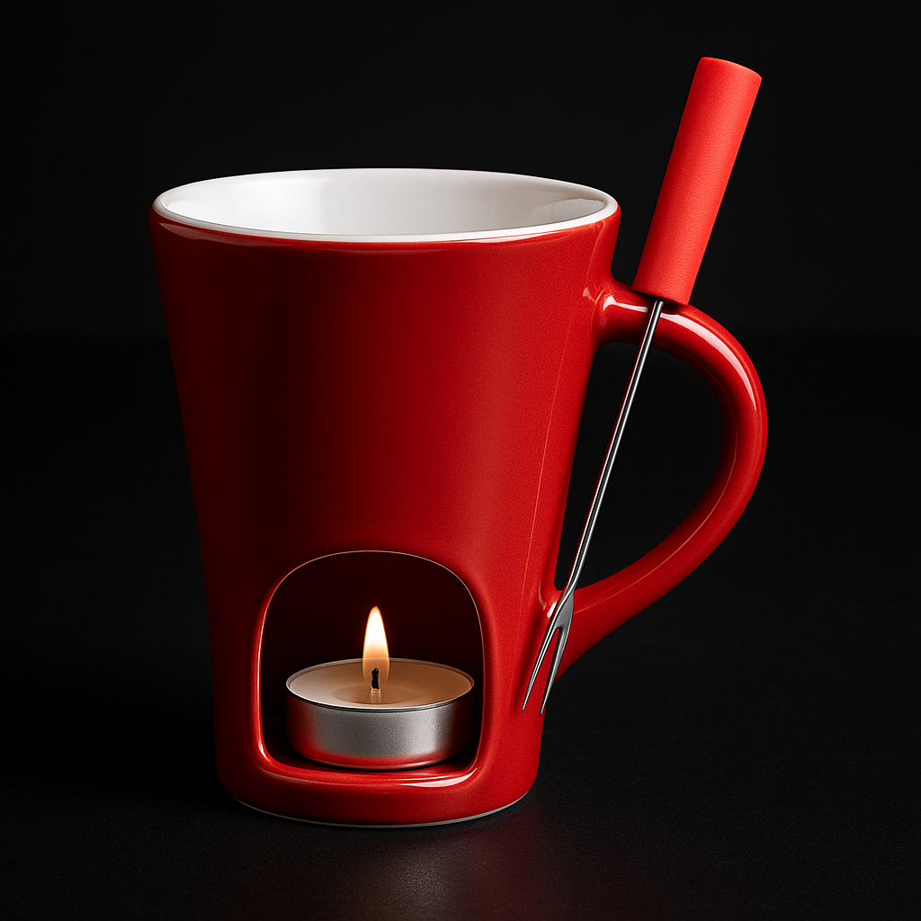 ⭐ ChocoGlow™ ,The Mini Chocolate Fondue Cup