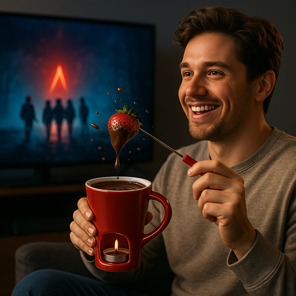 ⭐ ChocoGlow™ ,The Mini Chocolate Fondue Cup