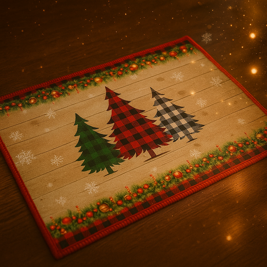 Weihnachtszauber Fußmatte - Dein festlicher Empfang