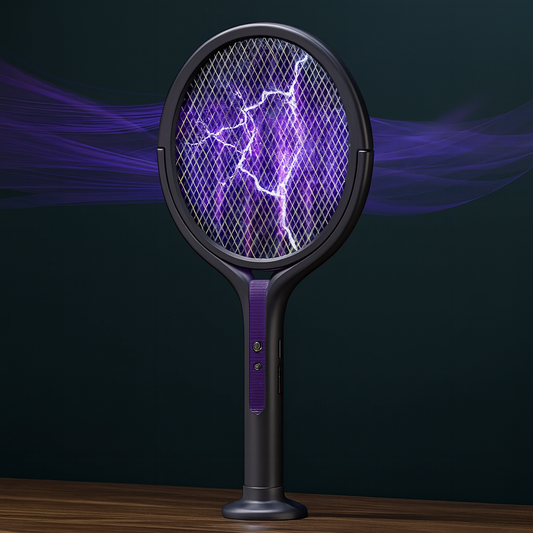 2 in 1 Elektrischer Mückenschläger & UV Lampe